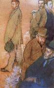Edgar Degas Six Friends of t he Artist Sweden oil painting artist